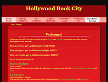 Tablet Screenshot of hollywoodbookcity.com